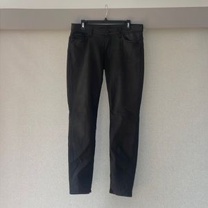 7 for all mankind black skinny jeans
